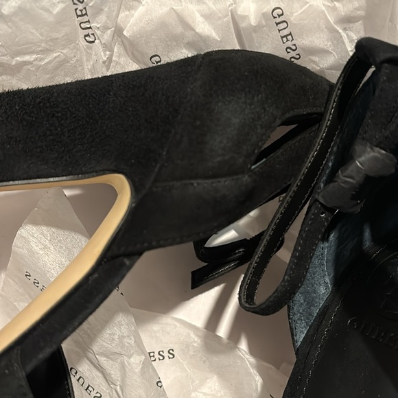-Guess Womens Kenzie2 Open Toe Ankle Strap Classic Platforms Pumps -Size: 7.5 - Picture 9 of 9